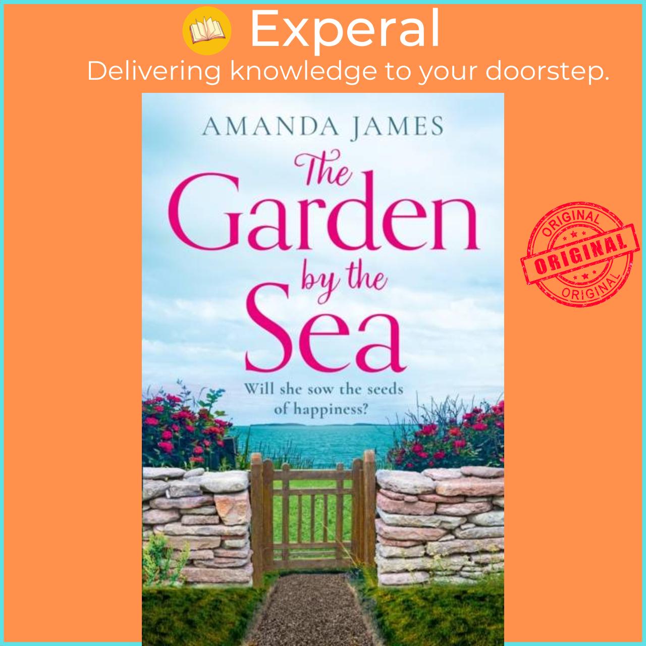 Sách - The Garden by the Sea by Amanda James (UK edition, paperback)