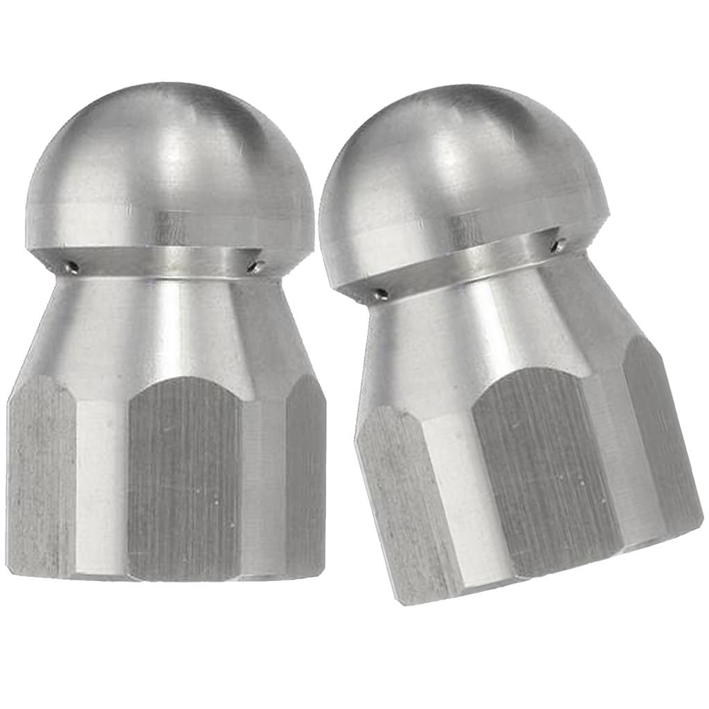 Áp Lực Thoát Nước Thông Cống Vệ Sinh Đường Ống Jetter Cổ Vòi Quay Đầu Tròn