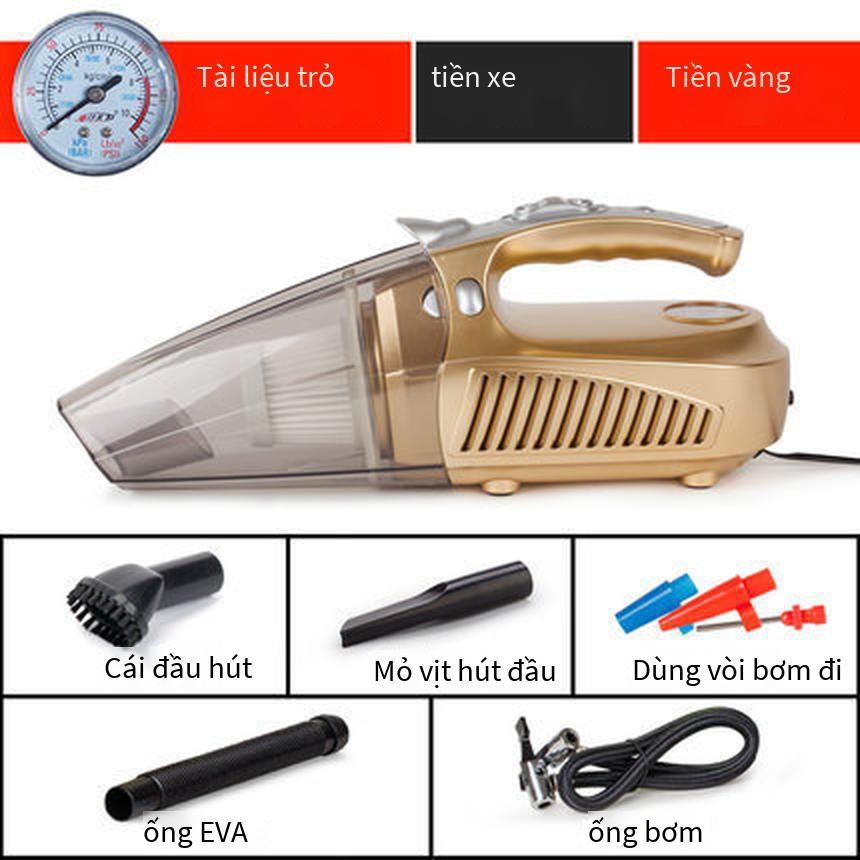 Xe tải giao hàng nhanh trên toàn thế giới máy hút bụi ô tô bơm hơi tất cả trong một máy bơm không khí ô tô công suất cao bốn trong một dành cho phương tiện khô và ướt