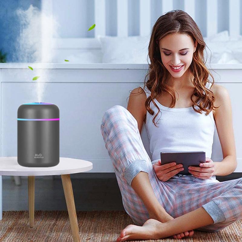 Di Động Máy Phun Sương Tạo Độ Ẩm USB Siêu Âm Thanh Nhiều Màu Sắc Cúp Bóng Đá Thơm Khuếch Tán Tinh Dầu Mát Phun Sương Tạo Máy Lọc Ánh Sáng Cho Xiaomi Mini