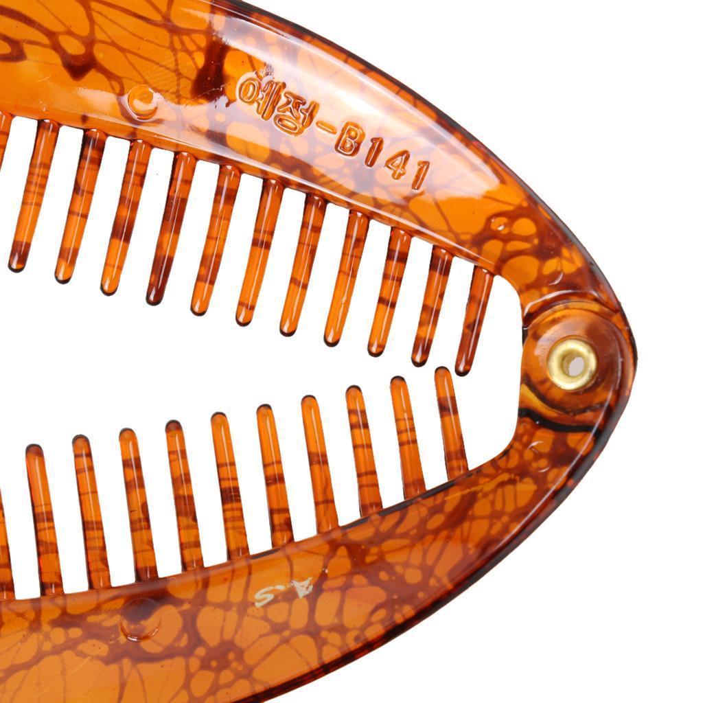 Fashion Resin Hair Claw Tail Fish Clip Comb Hairclip Grips Clamp Lady Accessory