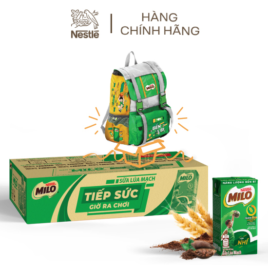 Thùng 48 hộp sữa lúa mạch Nestlé MILO 115ml (48x115ml)