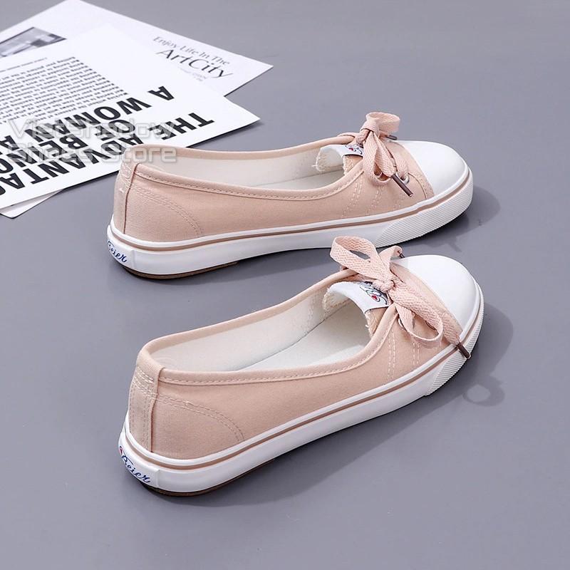 Giày búp bê vải Beier - Chất liệu vải thô, đế cao su siêu bền - 9 màu siêu đẹp - Mã SP 99-202