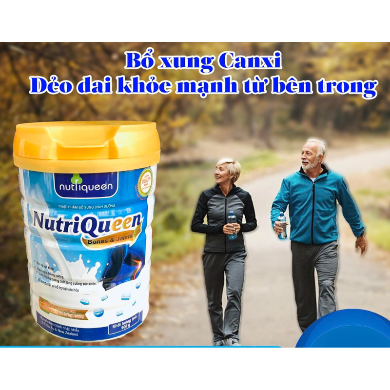 Sữa Bột xương khớp NUTRIQUEEN BONES & JOINTS Lon 900g