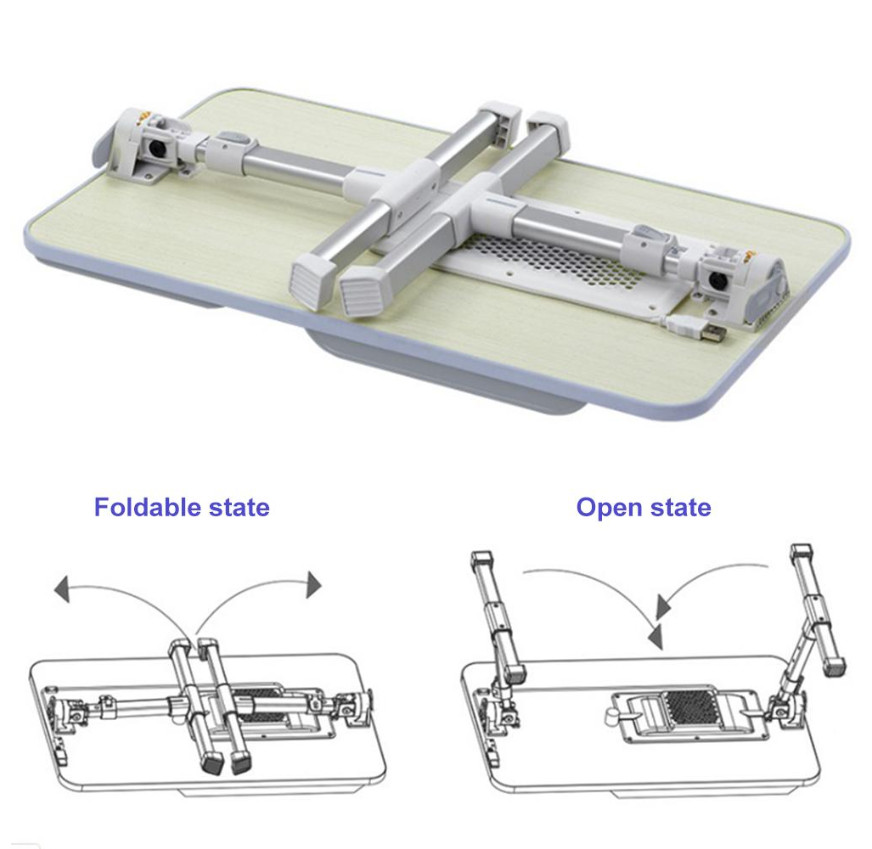 Bàn kê laptop xếp tiện lợi