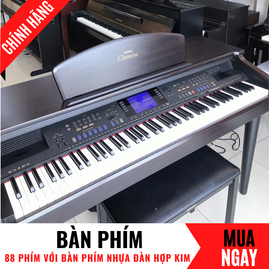 Đàn Piano Điện Yamaha CVP-105 Tích Hợp Công Nghệ GH3 Và 88 Phím Tiêu Chuẩn