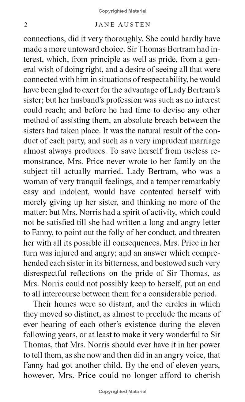 Sách ngoại văn: Mansfield Park