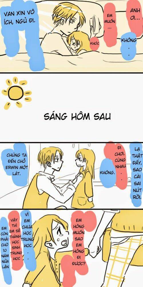 tấn công người khổng lồ - doujinshi lemi chapter 14 4