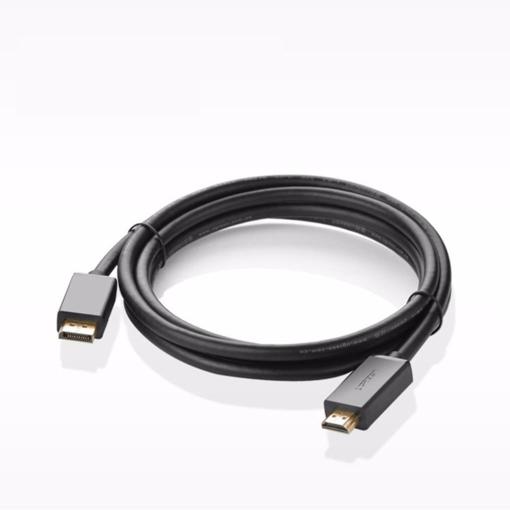 Cáp Chuyển Displayport sang HDMI Cao Cấp Ugreen 10238 10239 10202 10203 10204 Chính hãng DP101 hàng chính hãng