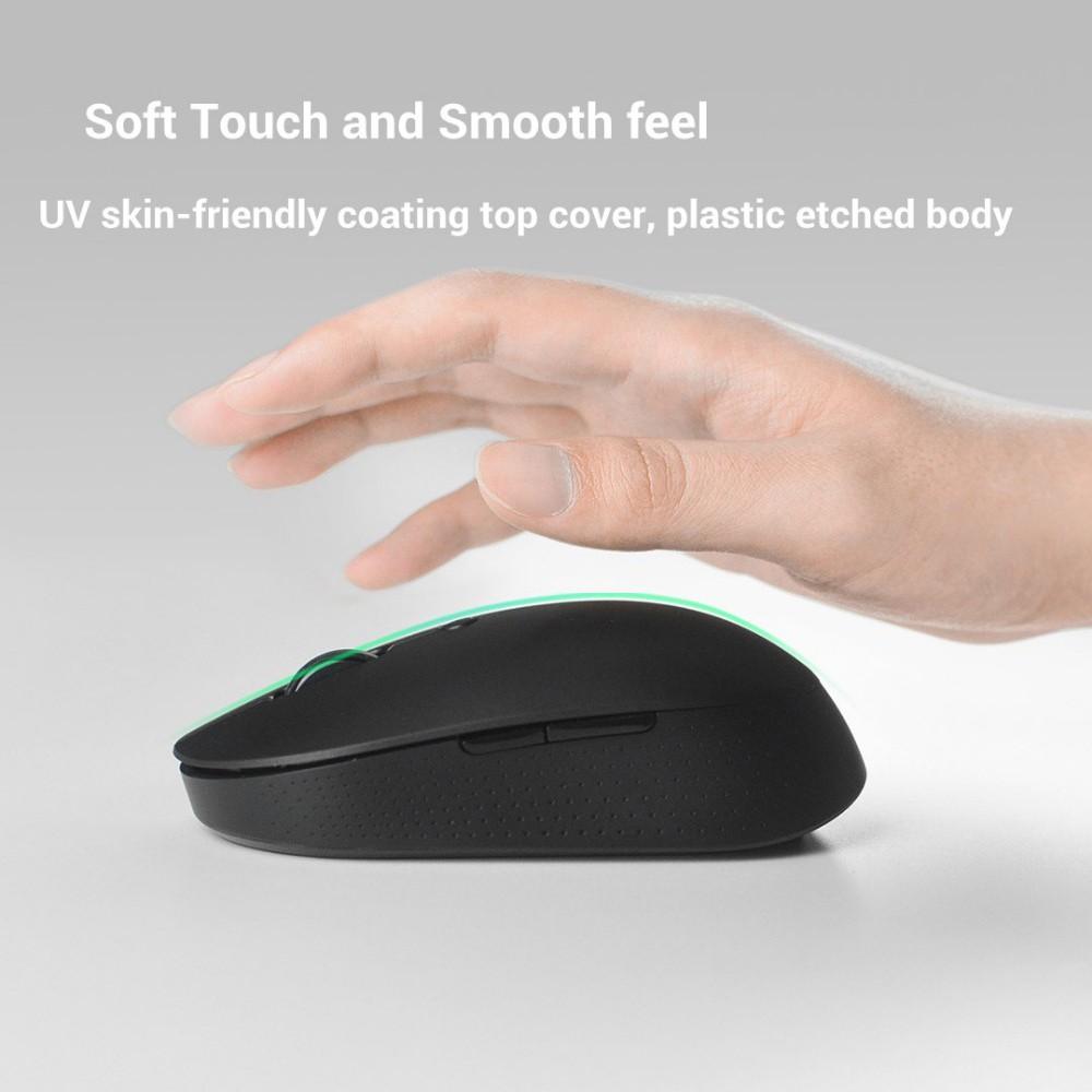 Chuột Máy Tính Không Dây Bluetooth Xiaomi Quang Điện Tử 2.4Ghz Chế Độ Kép Phiên Bản Yên Tĩnh Cho Văn Phòng/ Chơi Game Hàng nhập khẩu
