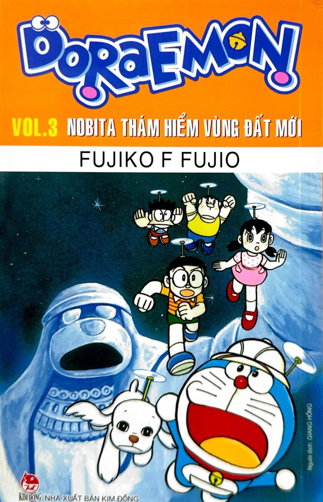 Doraemon Tập 3: Nobita Thám Hiểm Vùng Đất Mới (Tái Bản 2023)