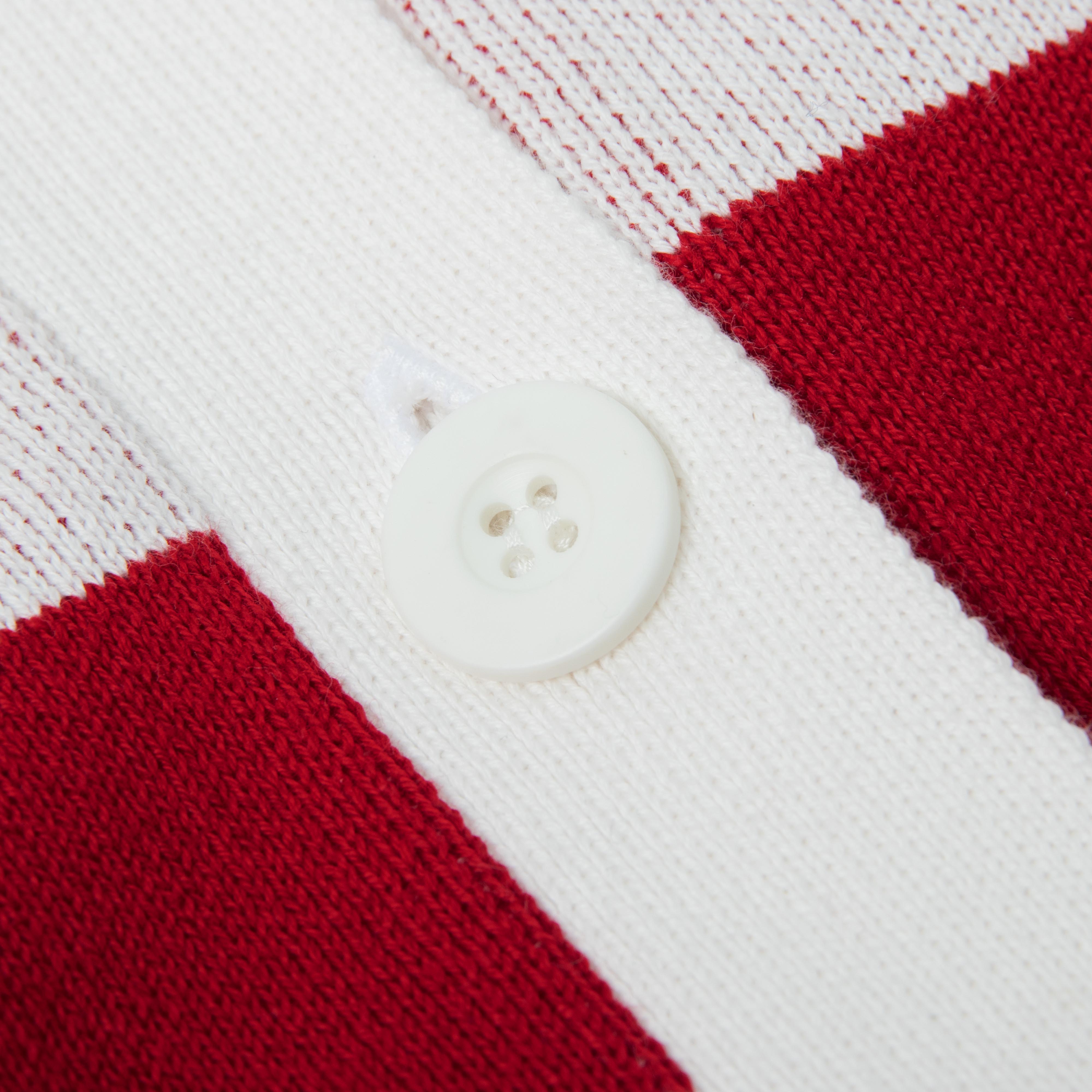 DirtyCoins Áo Khoác Checkerboard Knit Cardigan - Red