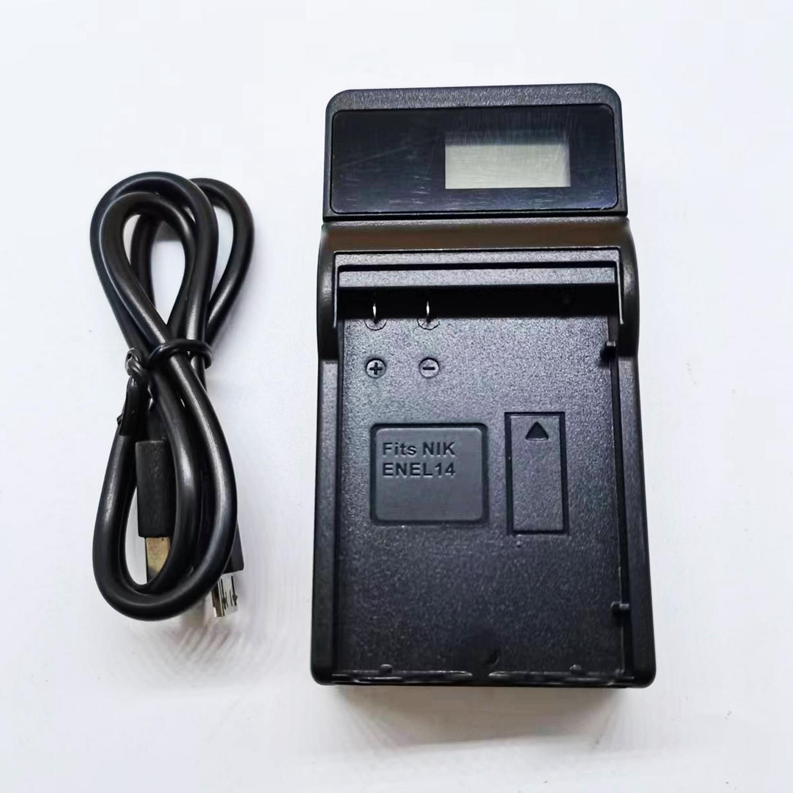 EN-EL14 Battery Charger for D3100 D3200 D3300 D5300 D5500