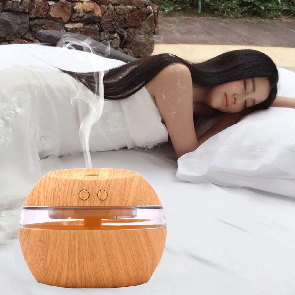 Máy xông tinh dầu, khuếch tán hương thơm, tạo ẩm cho phòng khách, phòng ngủ, 300ml