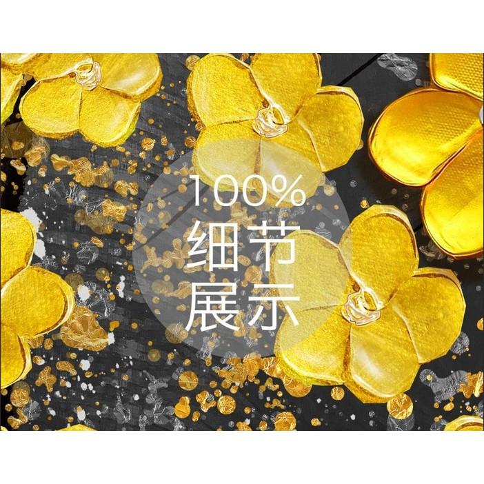 Tranh dán tường Cây mai vàng tài lộc giàu sang Tranh 3D dán tường hiện đại , MS 1139161