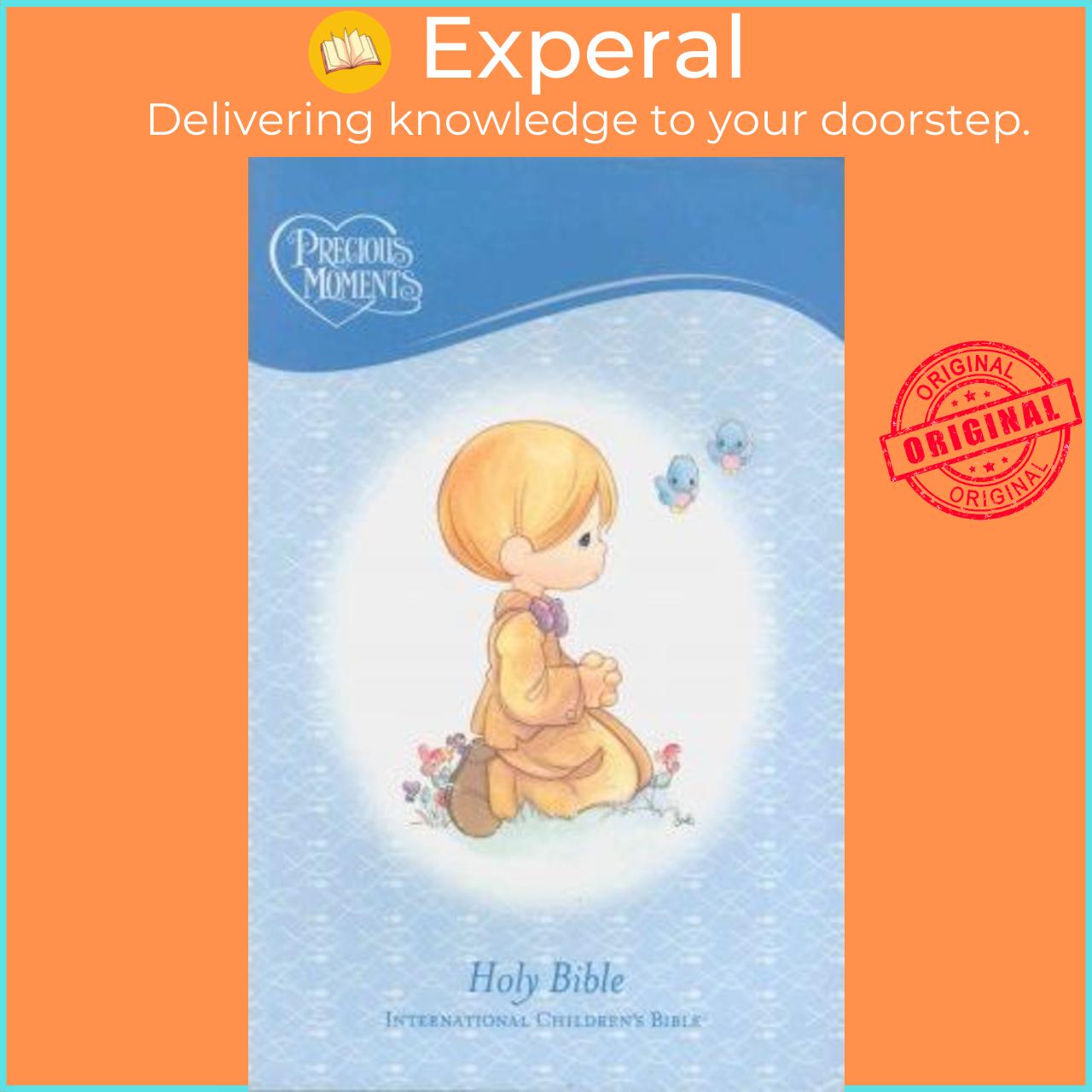 Sách - ICB, Precious Moments Holy Bible, Leathersoft, Blue : International Chil by Thomas Nelson