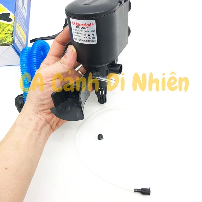 Máy bơm nước hồ cá cảnh 30W RS-2680F - Bơm chìm lọc nước bể cá RS 2680 2680F