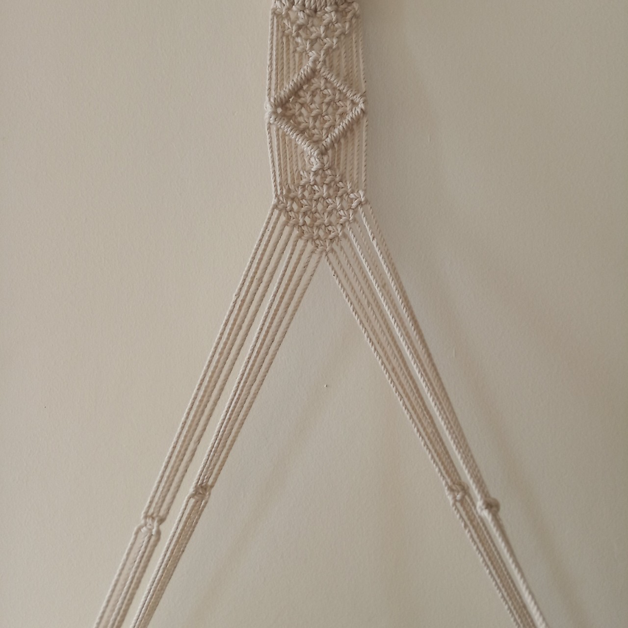 kệ trang trí kệ treo dây macrame handmade 40x15x70cm