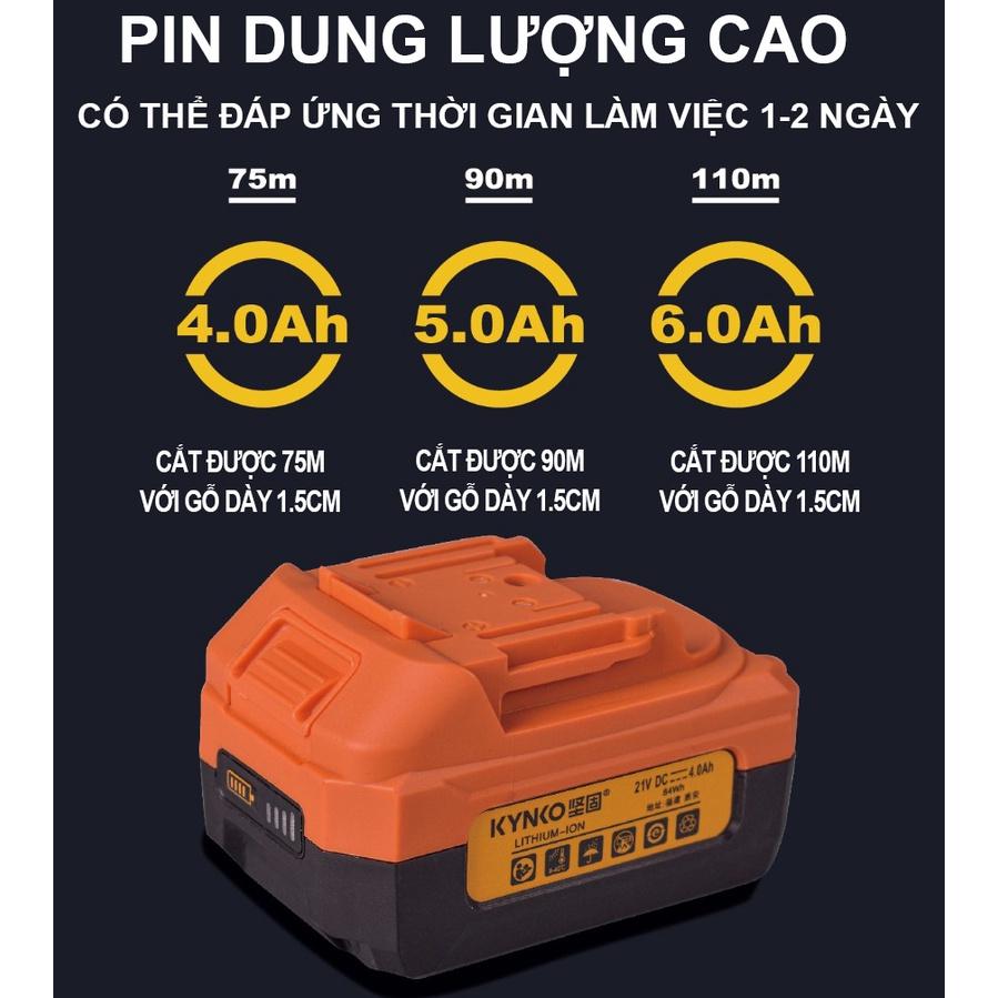 Máy cưa gỗ pin cầm tay chính hãng Kynko 21V M1Y - KD87 #6871 siêu bền bỉ