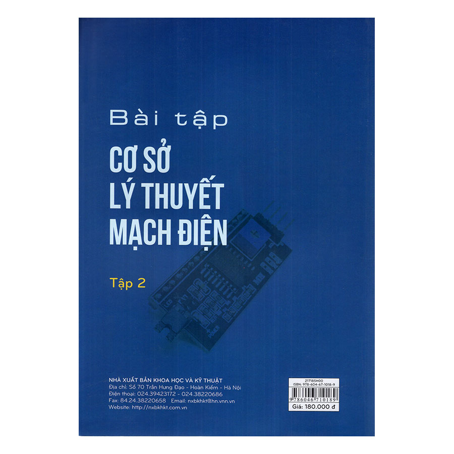 Bài Tập Cơ Sở Lý Thuyết Mạch Điện