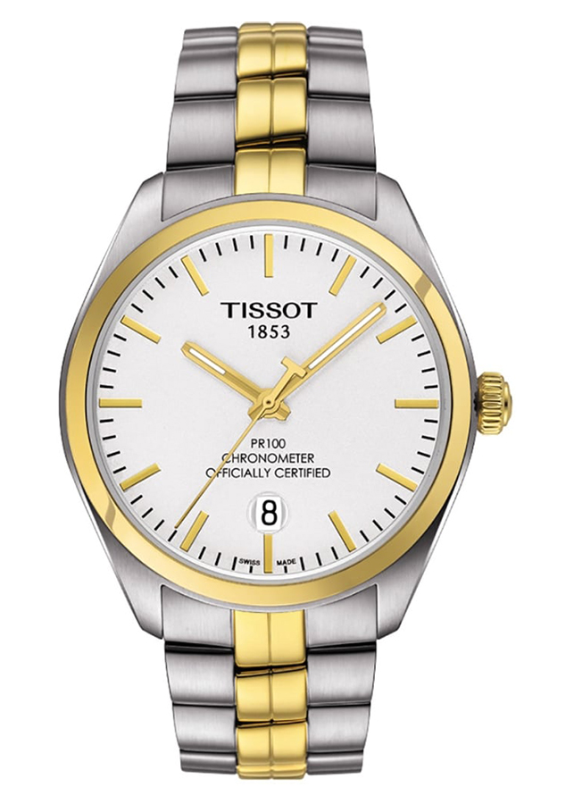 Đồng Hồ Nam Dây Thép Không Gỉ Tissot T101.451.22.031.00 (39mm) - Bạc