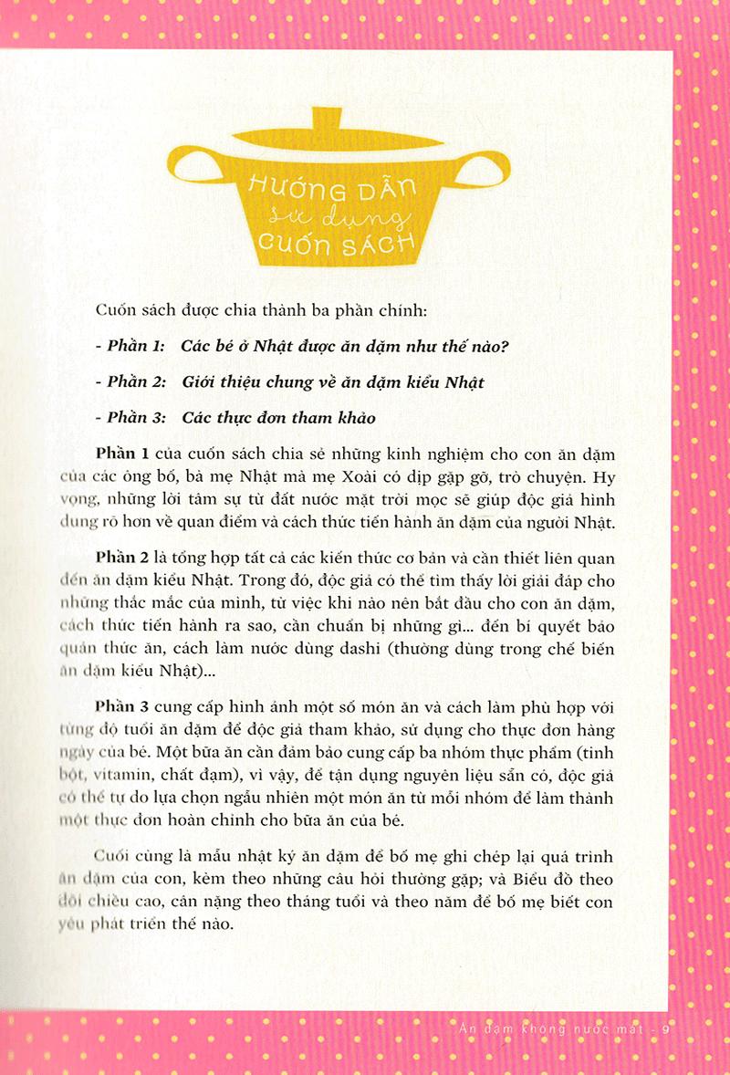 Ăn Dặm Không Nước Mắt - Ăn Dặm Kiểu Nhật Và Những Món Ngon Lành Cho Bé (Tái Bản 2023)