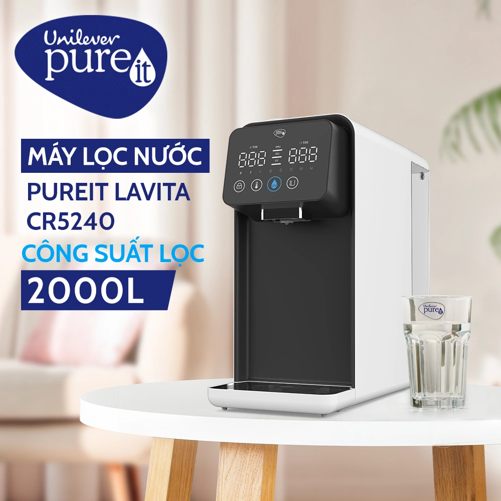 Máy lọc nước Unilever Pureit Lavita CR5240 Ro thông minh
