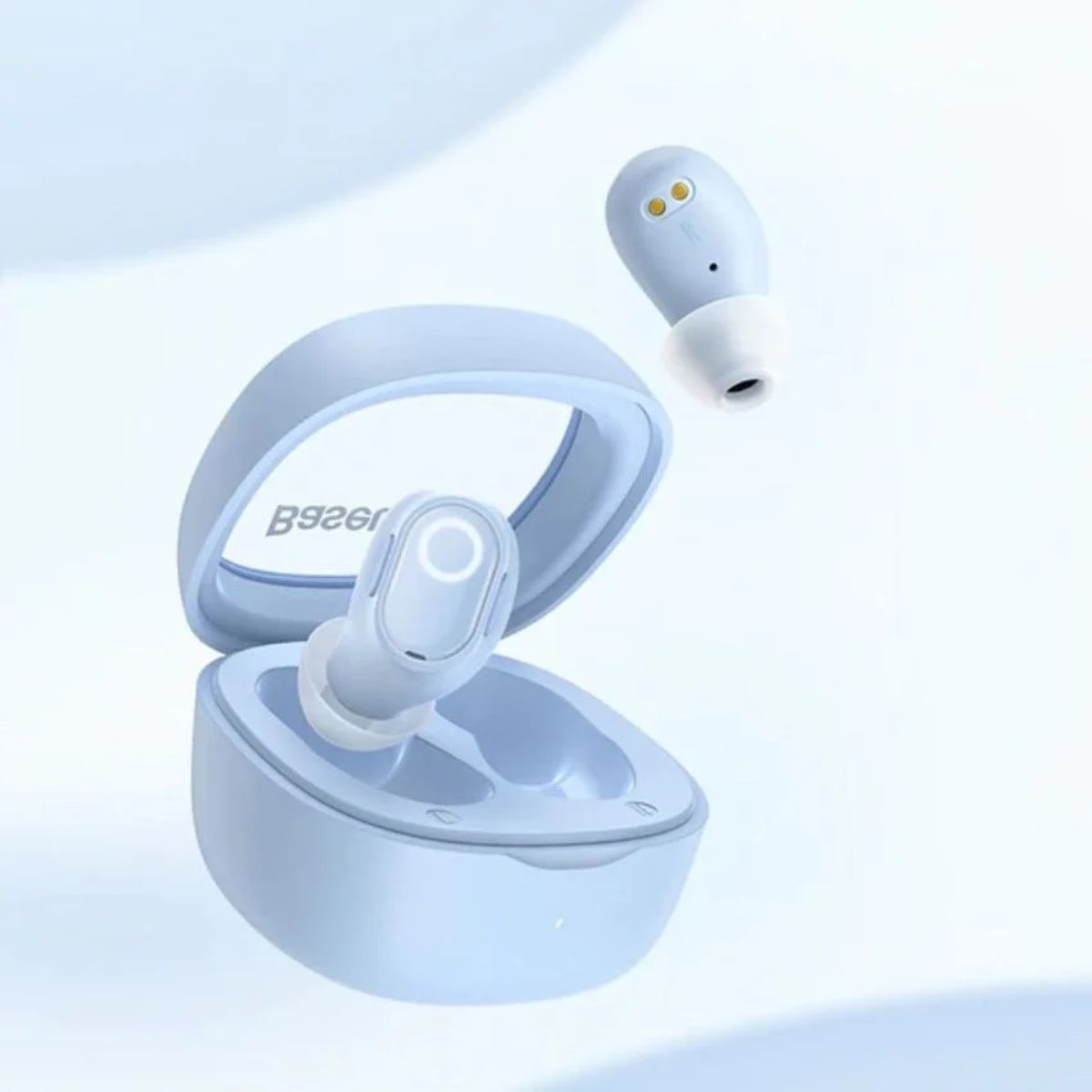 Tai Nghe Không Dây Baseus Bowie WM02 True Wireless Earphones (Bluetooth V5.3, 25h sử dụng, Kích thước nhỏ gọn, Thời Trang, APP Control)- Hàng chính hãng