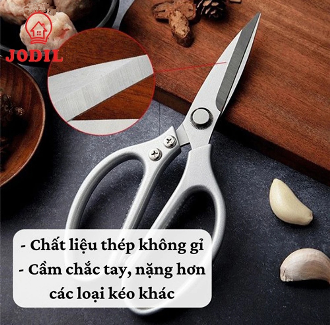 Kéo Nhật Nhà Bếp Cắt Gà Cắt Đồ Đa Năng Jodily - HCH JAPAN