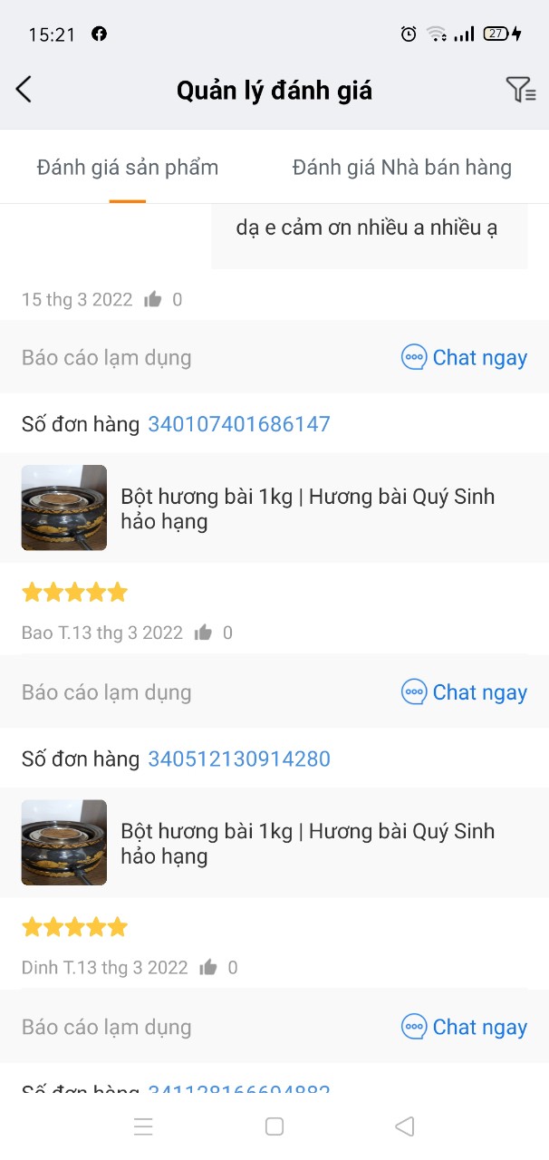 Bột hương bài | Bột xông thơm nhà | bột đốt lư hương - gói 1kg