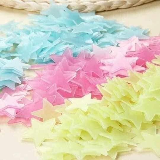COMBO 3 GÓI SAO DẠ QUANG PHÁT SÁNG (100 SAO/GÓI)  Sk455