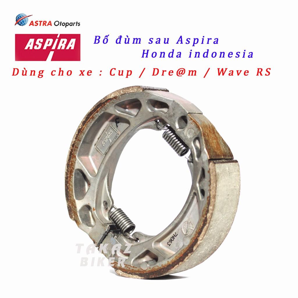 Bố Thắng Đùm Trước và Sau Thương Hiệu Aspira Dùng cho xe Dream Cup Wave anpha Wave RS Angel Future125