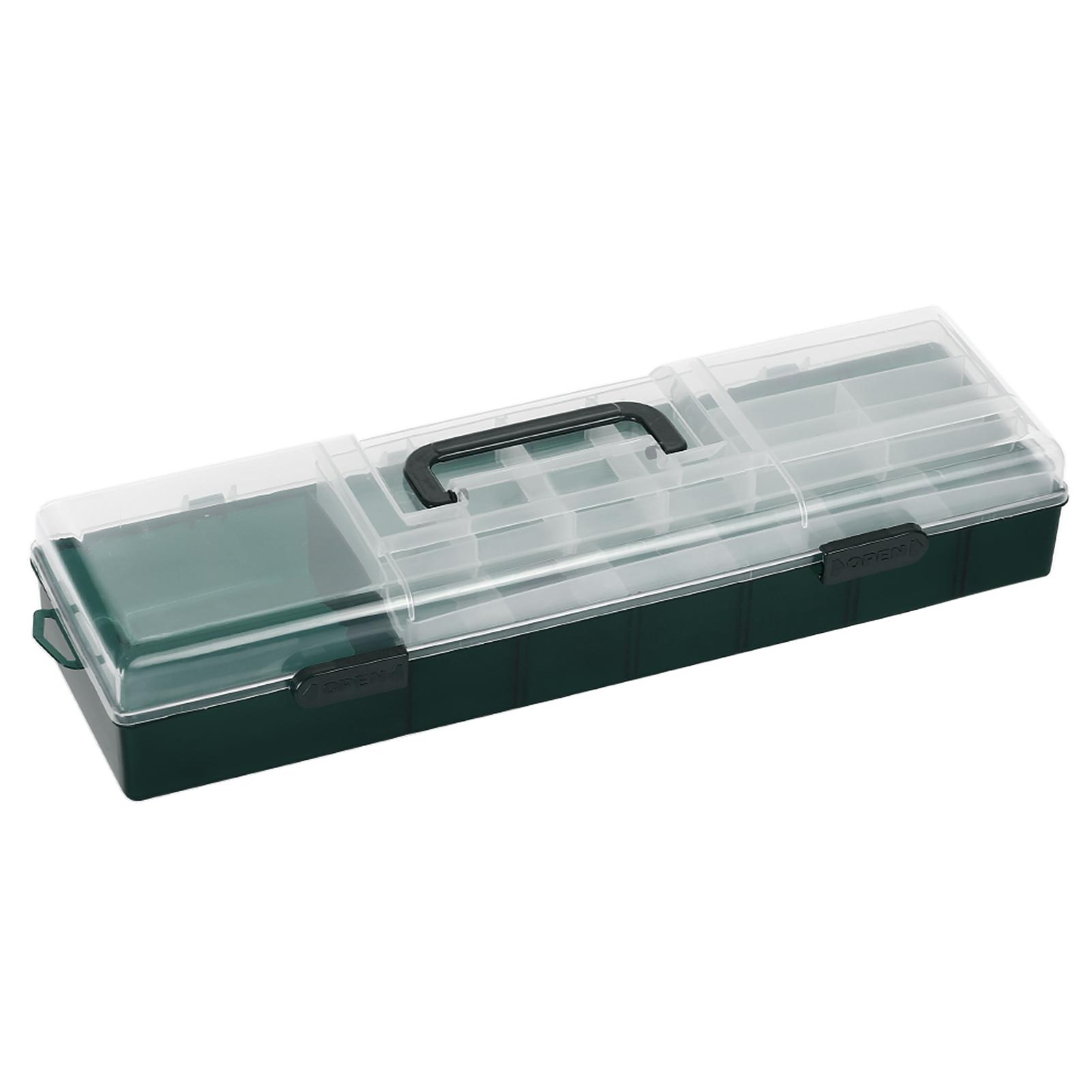 Double Layer Fishing Box Bait Storage Case Fish Lure Storage Box Fishing Tackle Accessories