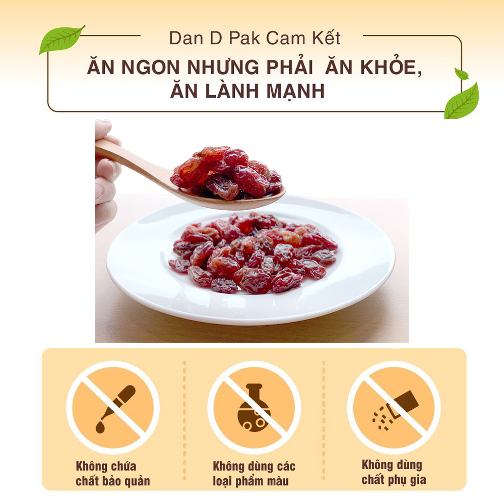 Nho đỏ Dan D Pak 250g