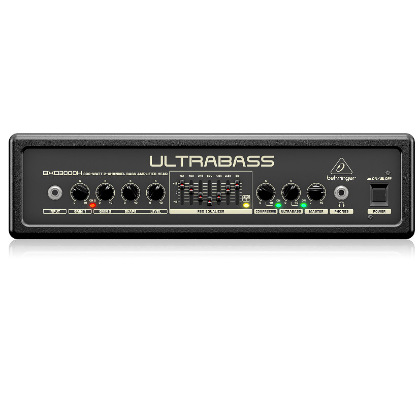 Behringer UltraBass BXD3000H 300-watt 2-channel Bass Amplifiers-Hàng Chính Hãng