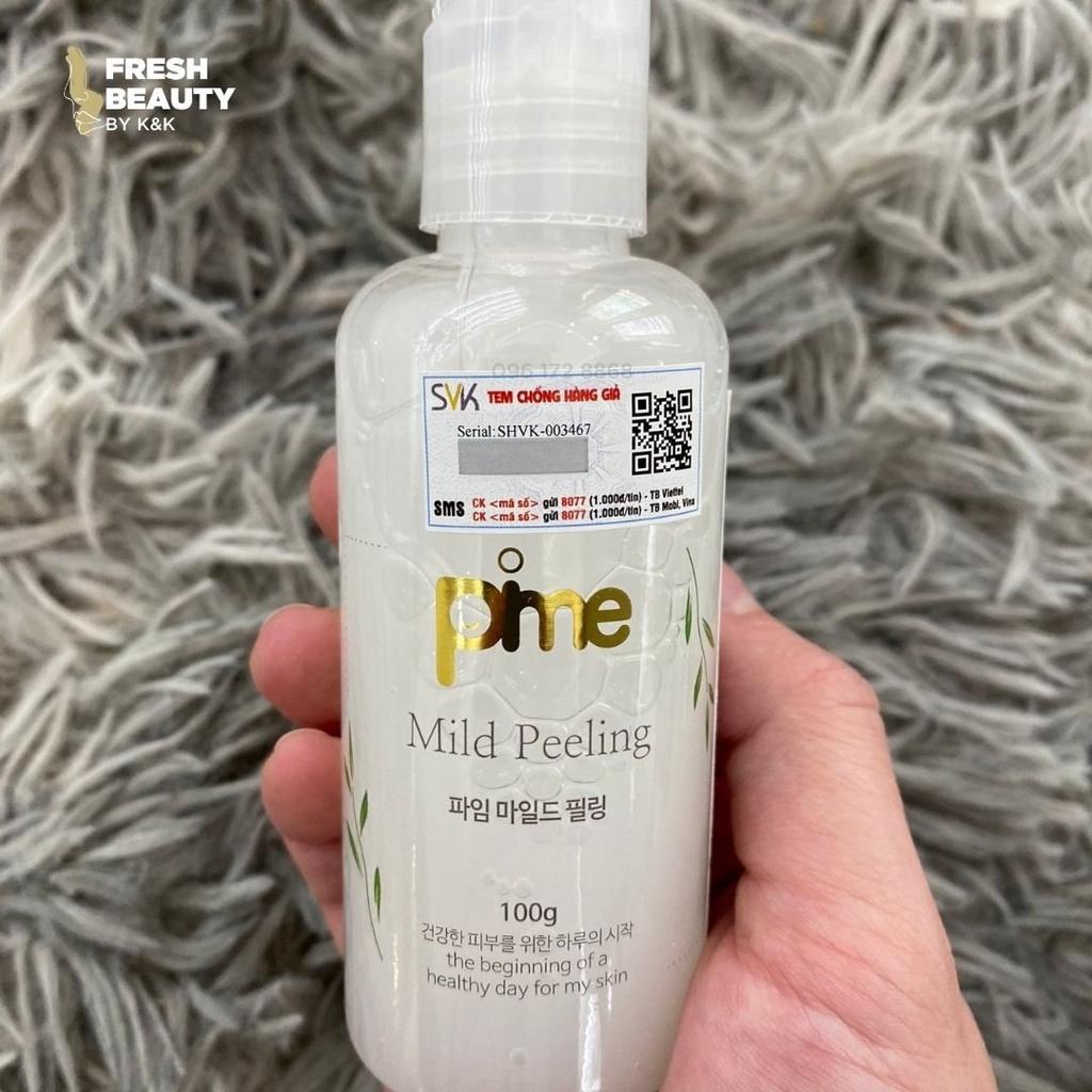 Gel tẩy da chết Pime Mild Peeling chứa dưỡng ẩm, hỗ trợ giảm mụn, mờ nám, sạch sâu dịu nhẹ 100g