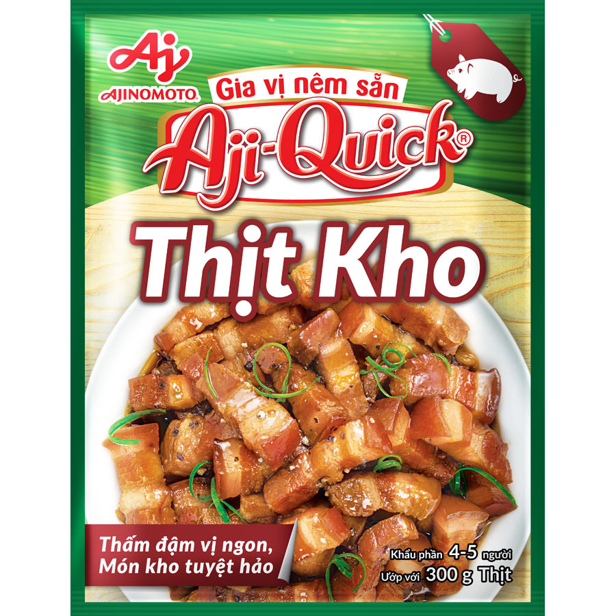 Gia vị nêm sẵn Thịt kho Aji-Quick 31g