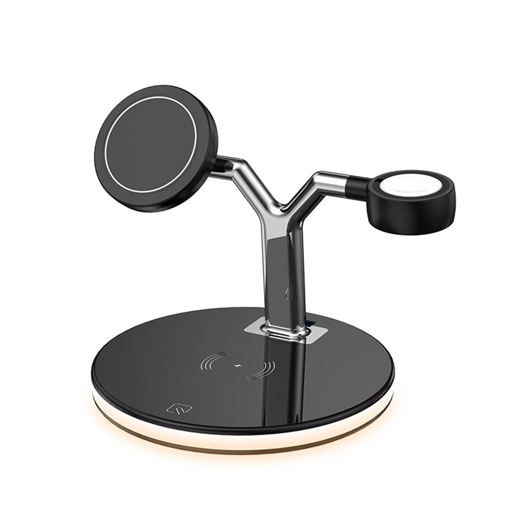 Đế sạc nhanh không dây 3 trong 1 cho iWatch Airpods Pro iPhone 12/12pro Max