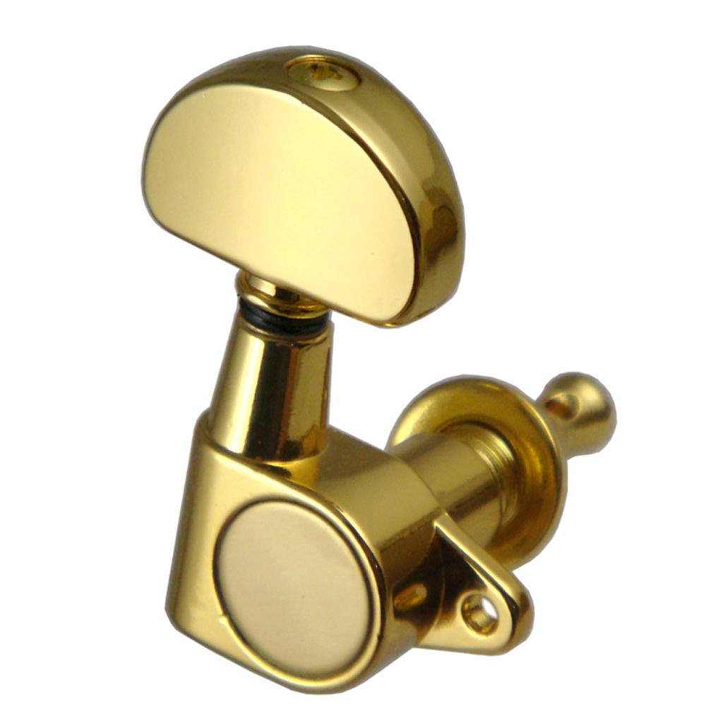 Sunnimix 3R3L Kín Đàn Guitar Chỉnh Chốt Chỉnh Âm Máy Đầu Cho Đàn Acoustic Dân Gian Đàn Guitar