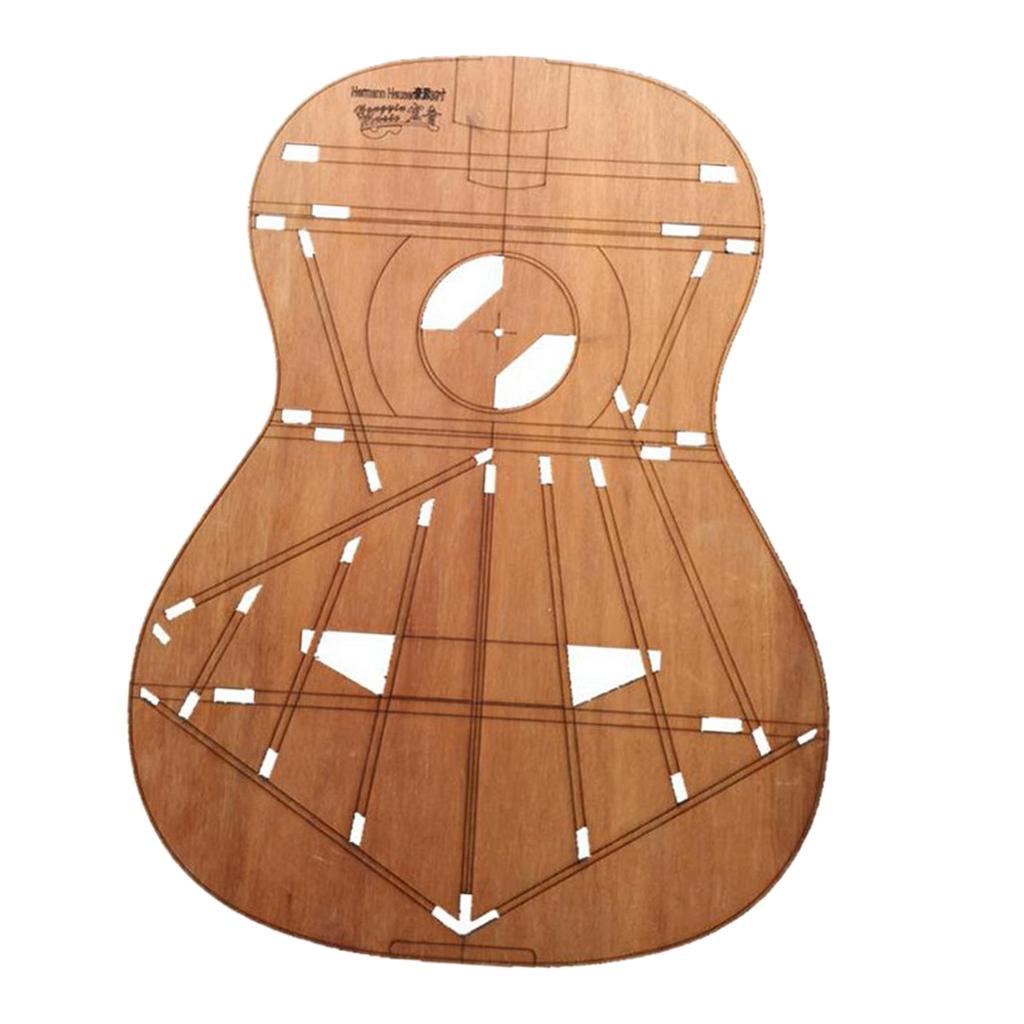 39 Inch DIY Classical Guitar Body Part Guitar Body Template Durable to Use