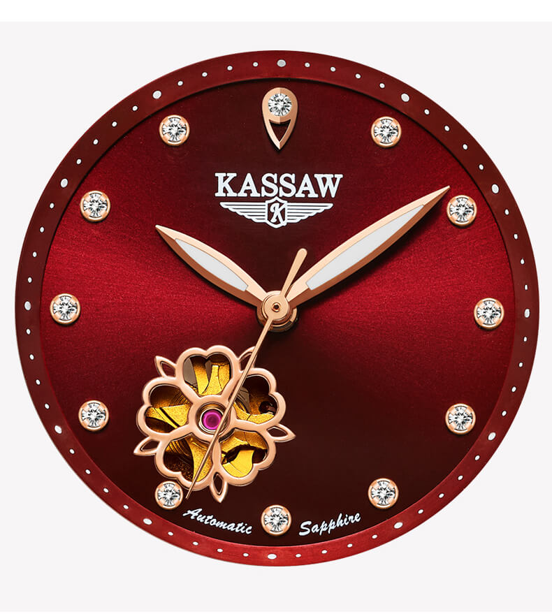 Đồng hồ nữ chính hãng KASSAW K993-1 Chống Nước ,chống xước ,kính sapphire, bảo hành 24 tháng Thời Trang Cho Nữ thiết kế đơn giản trẻ trung và sang trọng