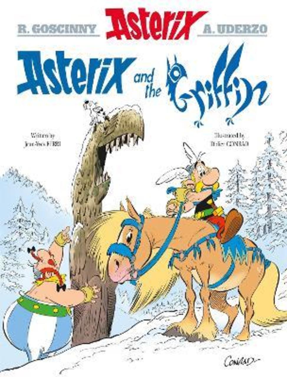 Sách - Asterix: Asterix and the Griffin : Album 39 by Jean-Yves Ferri (UK edition, paperback)