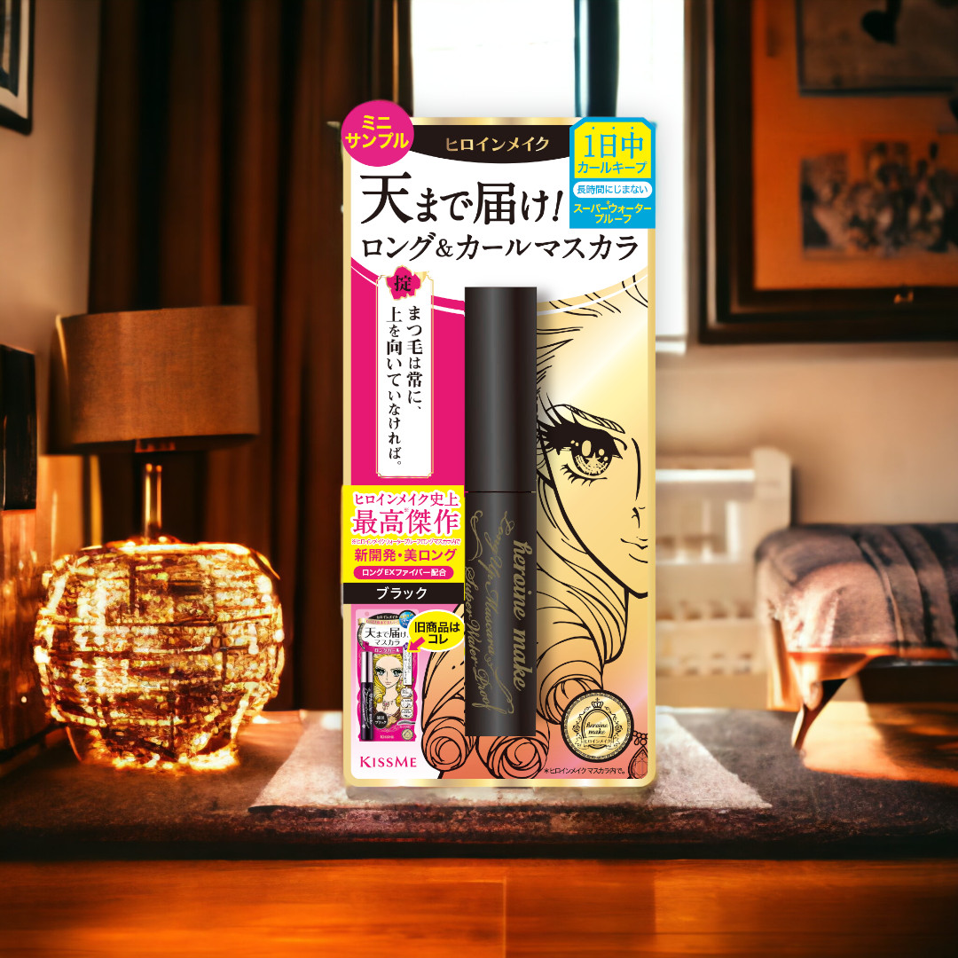 Mascara Vuốt Dài Và Cong Mi ,Không Lem Trôi  Kissme Long Up ( 6g)