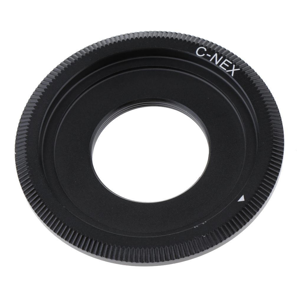 For Sony NEX APS-C Mirrorless Camera C Mount Lens Converter Adapter Manual