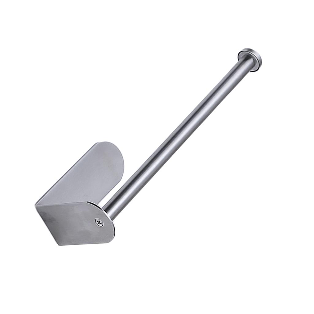 2pcs Stainless Steel Hanger Clip Organizer Tissue Holder Towel Storage Rack