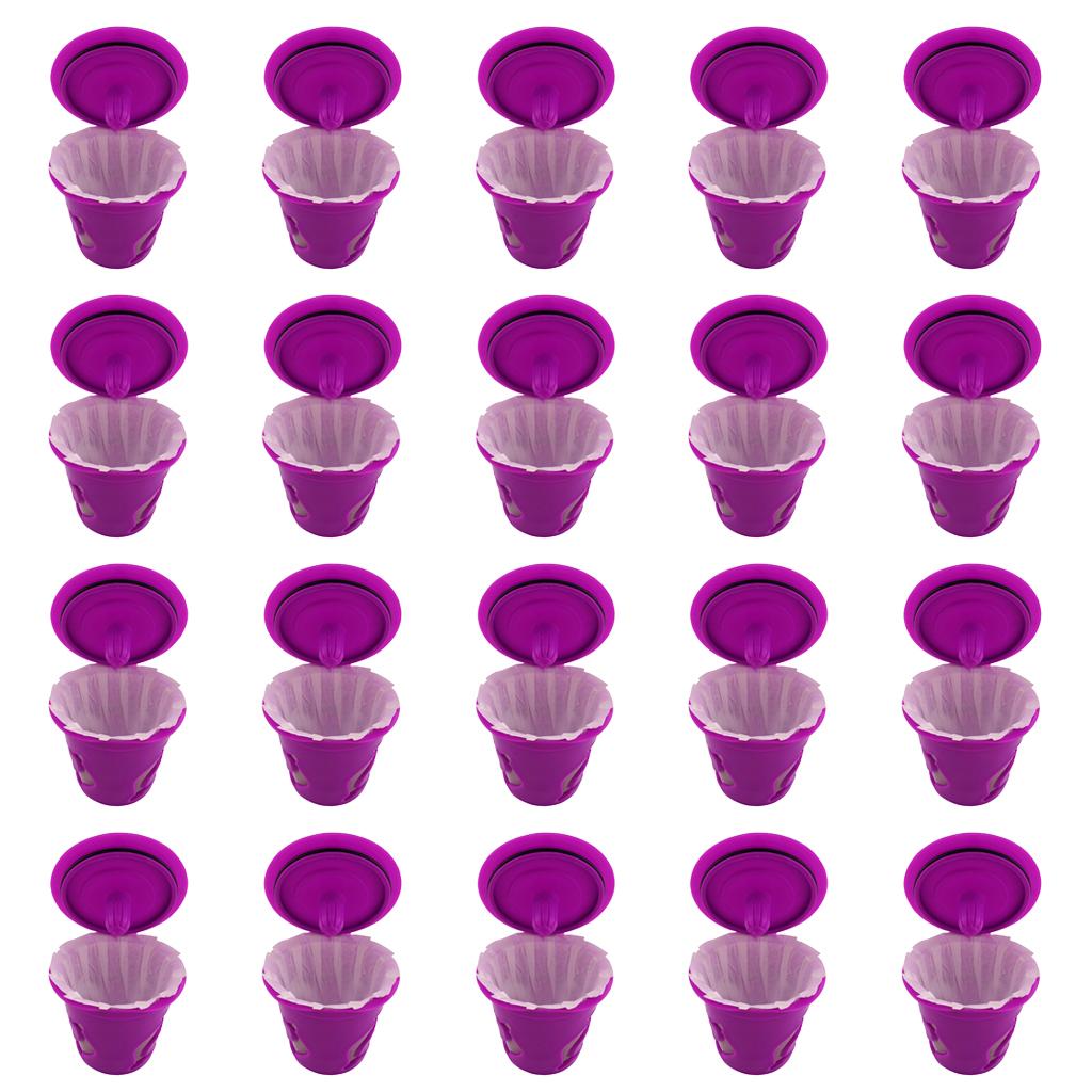 Disposable Paper Cup Food Grade Coffee Filter Paper Wrapping Paper 20pcs/set