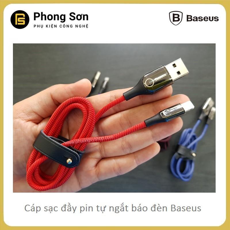 Cáp sạc tự ngắt Baseus thông mình thế hệ mới  - hàng chính hãng