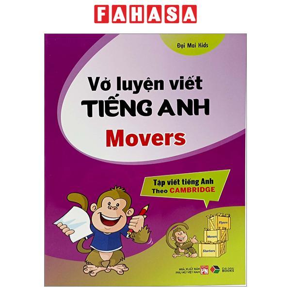 Vở Luyện Viết Tiếng Anh Movers