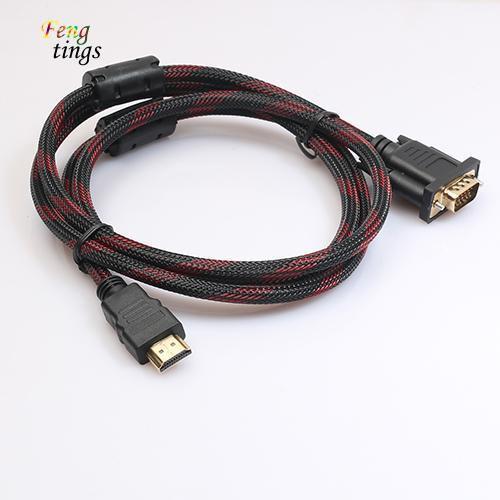 Dây Cáp Chuyển Đổi Hdmi Sang Vga Hd-15 15Pin 1080P tiện dụng