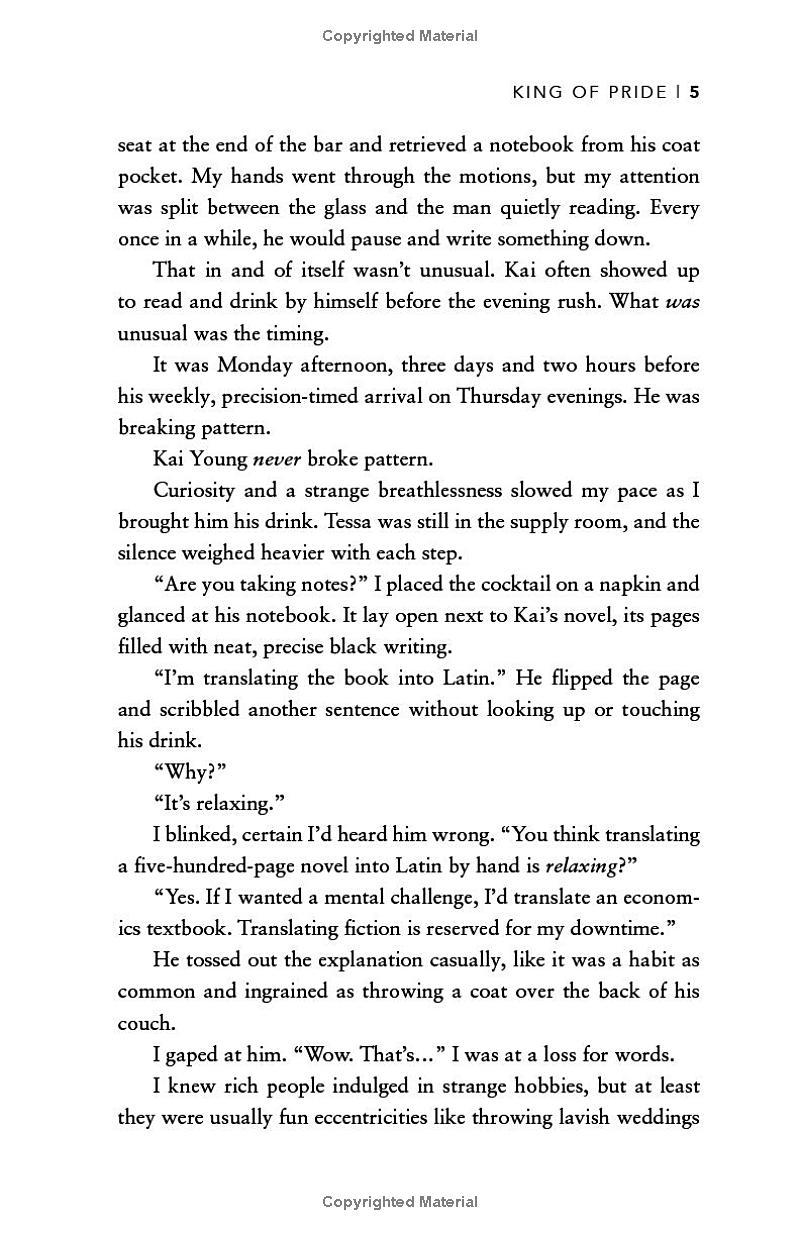 Sách ngoại văn: King Of Pride